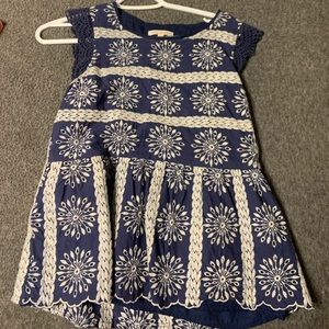 Skies are Blue blouse